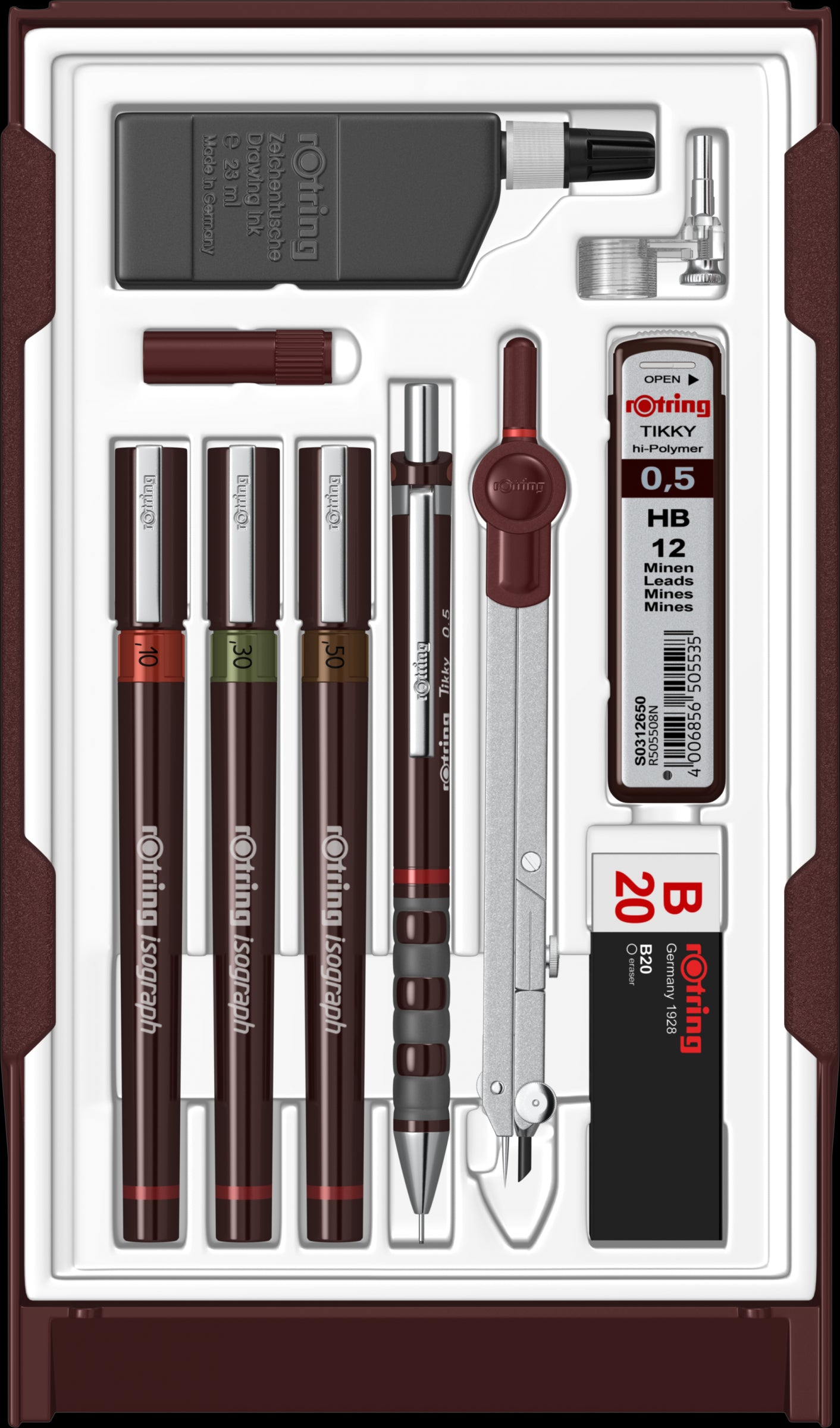 TRUSA ISOGRAPH 0.1/0.3/0.5 MASTER ROTRING TRUSA ISOGRAPH 0.1/0.3/0.5 MASTER ROTRING
